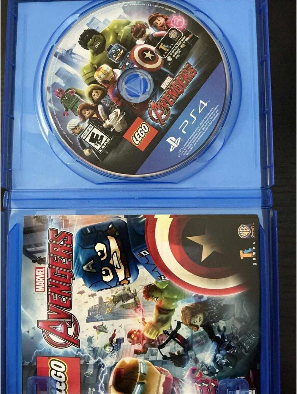 LEGO Marvel Avengers (PS4). - CIB - Tested